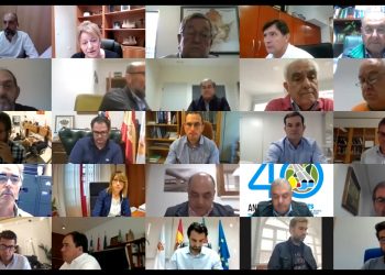 Frente común de la Comisión del Agua de la Diputación en defensa de los regantes