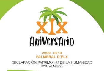 Elche celebra el XIX aniversario de la declaración del Palmeral como Patrimonio de la Humanidad
