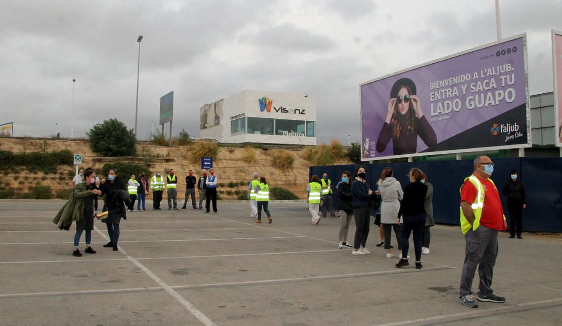 L’Aljub realiza con éxito el simulacro de evacuación aplicando su plan de autoprotección
