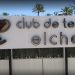 Club de tenis Elche pospone su aniversario al 2021