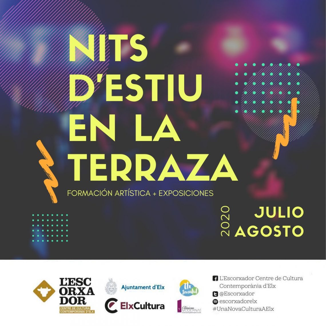 “Les Nits d’Estiu” vuelven a la Terraza de L’Escorxador con cine, teatro y conciertos