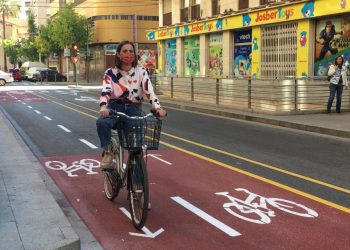 Elche ampliará el carril bici con protección para los ciclistas y dos direcciones