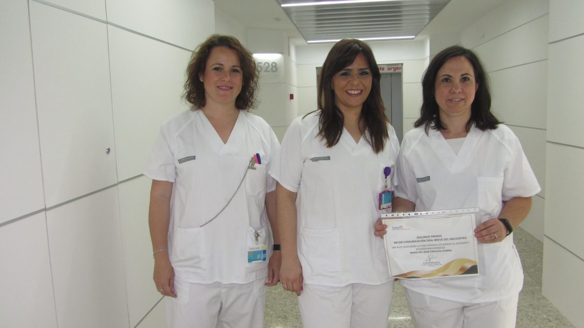 Medicina Interna del Hospital General recibe un premio en el Encuentro andaluz de Enfermería