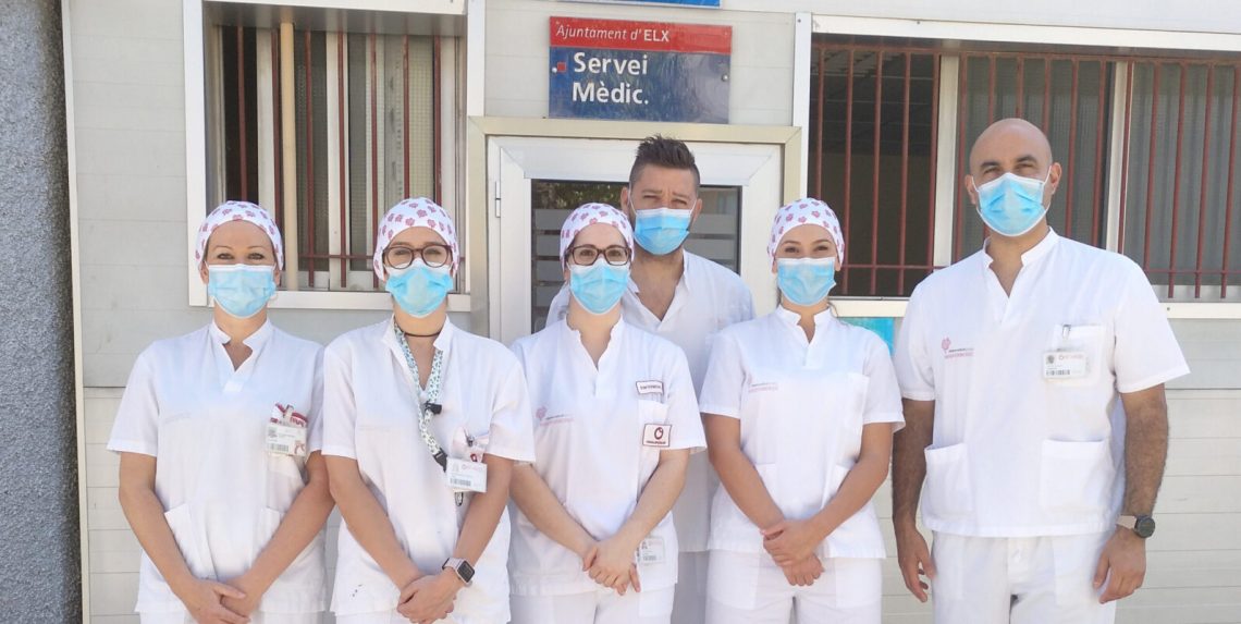 El Hospital del Vinalopó realiza test COVID-19 a empleados públicos del Ayuntamiento de Elche