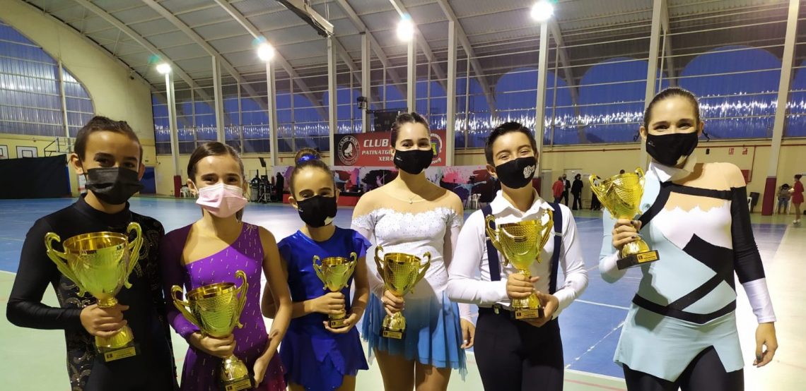 Gran tarde para el Club de Patinaje Elche en el Campeonato Autonómico