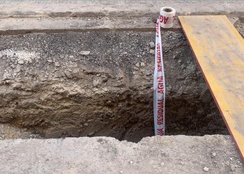 Hallan restos ibéricos en las obras de la calle Fossar de Elche