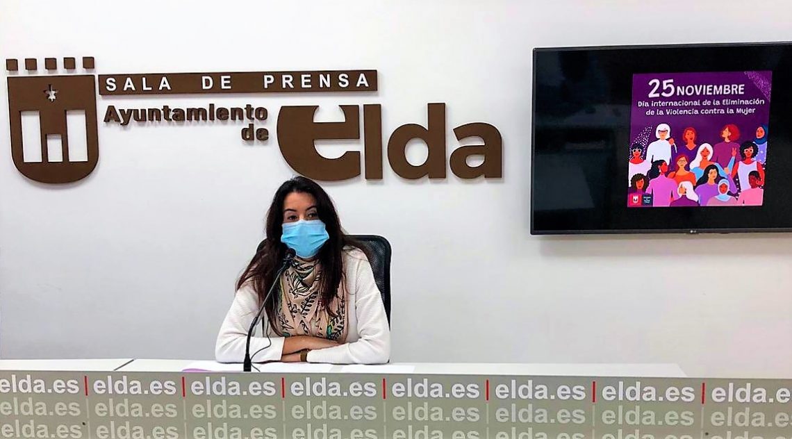 Elda conmemora el Día Internacional de la Eliminación de la Violencia contra la Mujer