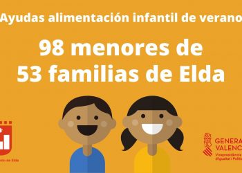 Elda ha garantizado la alimentación infantil de verano a cerca de un centenar de menores