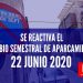 El cambio semestral de aparcamiento se reactiva el próximo 22 de junio