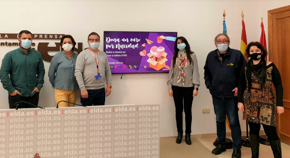 La Mesa ISAE organiza la Campaña ‘Dona 1 euro por Navidad’ para recaudar fondos