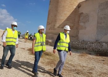 Nuevas obras en el Castillo para reformar la Puerta del Antemural