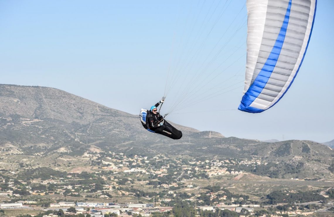 «Estar en parapente es estar en contacto con la naturaleza»