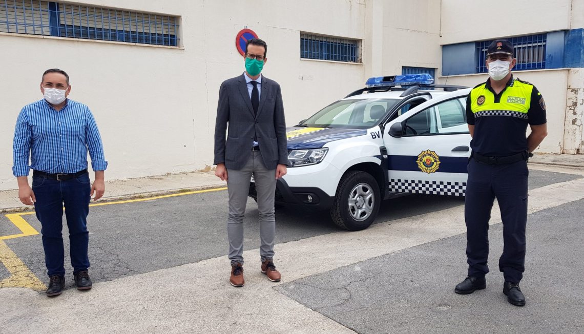Seguridad Ciudadana incorpora un nuevo coche patrulla a la flota de la Policía Local de Elda