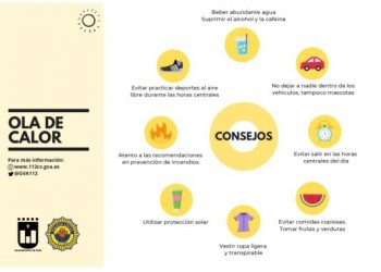 El Ayuntamiento advierte de los riesgos de la ola de calor