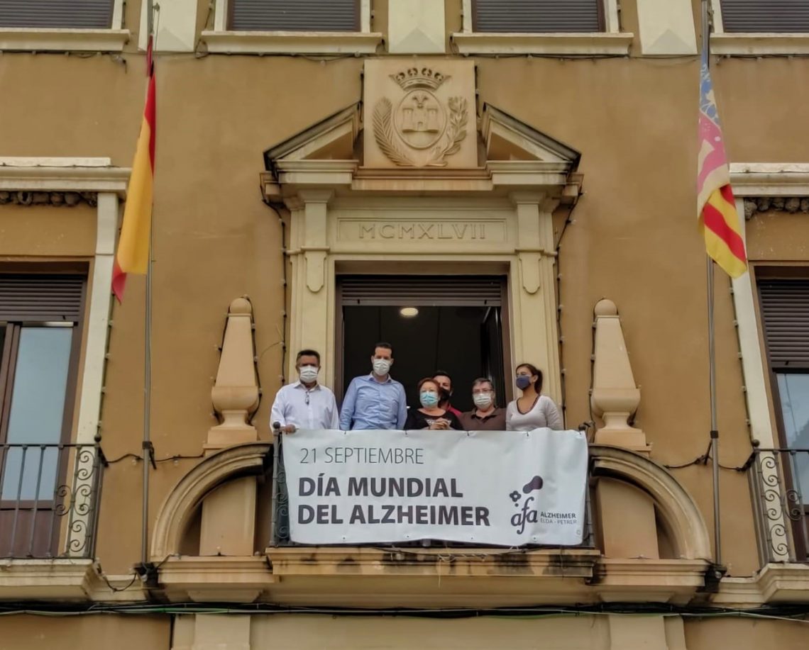 El Ayuntamiento de Elda se suma a los actos del Día Mundial del Alzheimer