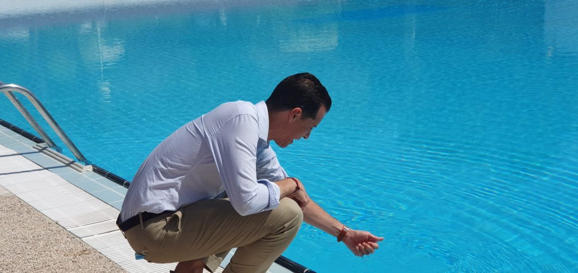 Elda abre las piscinas de verano de San Crispín con medidas  de seguridad e higiene