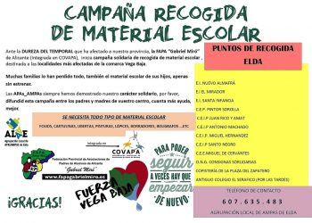 elda-recogida-material-escolar-vega-baja-septiembre-2019