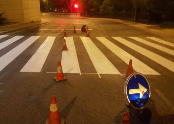 Seguridad Ciudadana y Transporte retoma los trabajos de repintado de la ciudad