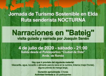 Turismo estudia la ampliación de las rutas senderistas tras el éxito de la primera salida nocturna