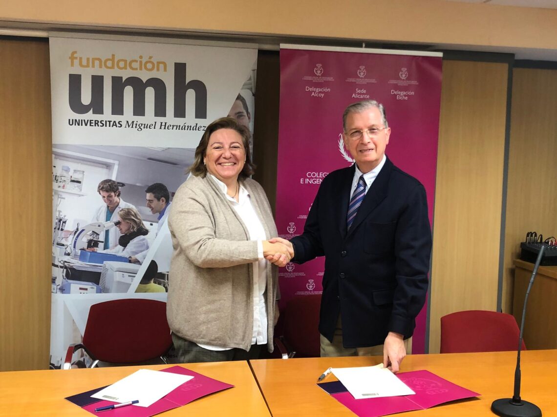 firma-de-convenio-entre-fundacion-umh-colegio-ingenieros-alicante-enero-2019