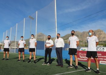 Árbitros de 1ª y 2ª realizan las pruebas físicas en La Nucía