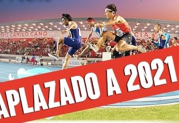 El Campeonato de Atletismo del Mediterráneo sub 23 se aplaza al 2021