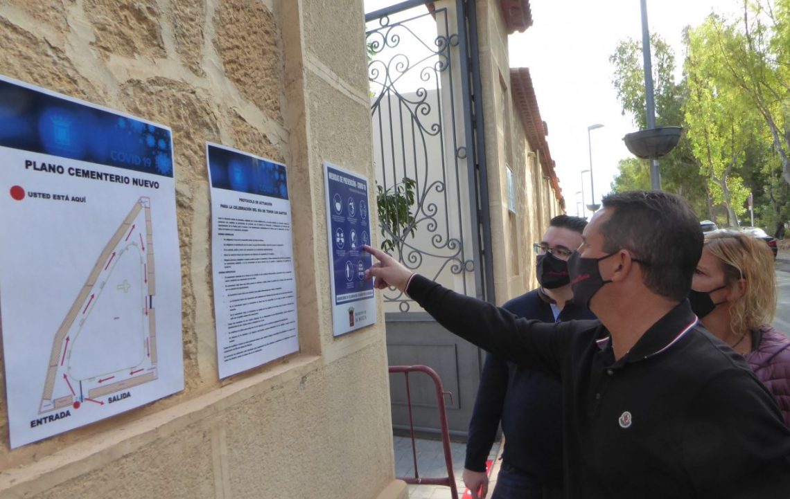 El protocolo de “Tots Sants” de los Cementerios limita la movilidad y el aforo