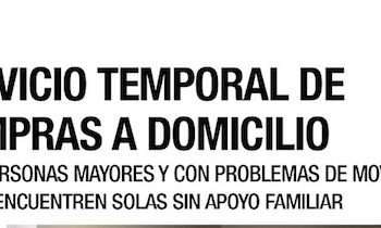 Nuevo “Servicio de Compras a Domicilio” para mayores vulnerables