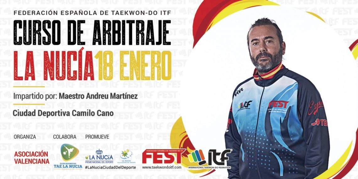 la-nucia-curso-nacional-arbitraje-taekwondo-enero-2020