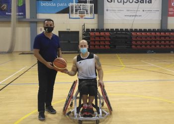 El deportista David Mouriz realiza su stage en La Nucía
