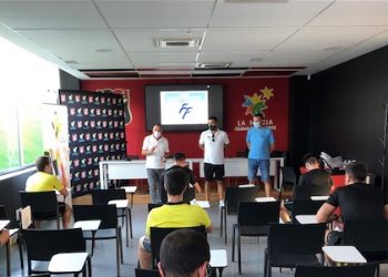 El Estadi Olímpic acogió las “pruebas de ascenso” de los árbitros de Fútbol Sala