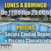 La Piscina al aire libre de La Nucía abre sus puertas de lunes a domingo