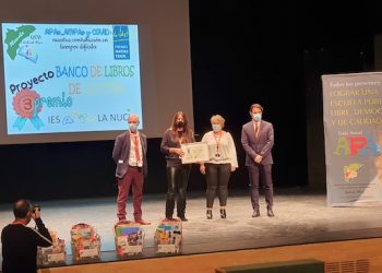 El “Banco de Libros de Lectura” del AMPA premiado en el “Concurso Provincial de Iniciativas”