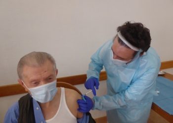 Vacunación contra la Covid-19 en la Residencia Montebello de La Nucía