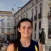 La nuciera Alejandra Riera en la concentración nacional de voleibol