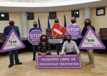 Los Montesinos incorpora señalética permanente en Contra de la Violencia Machista