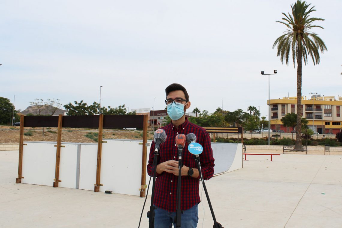 Finalizan las obras de mejora y modernización del polígono de Santa Fe en Novelda