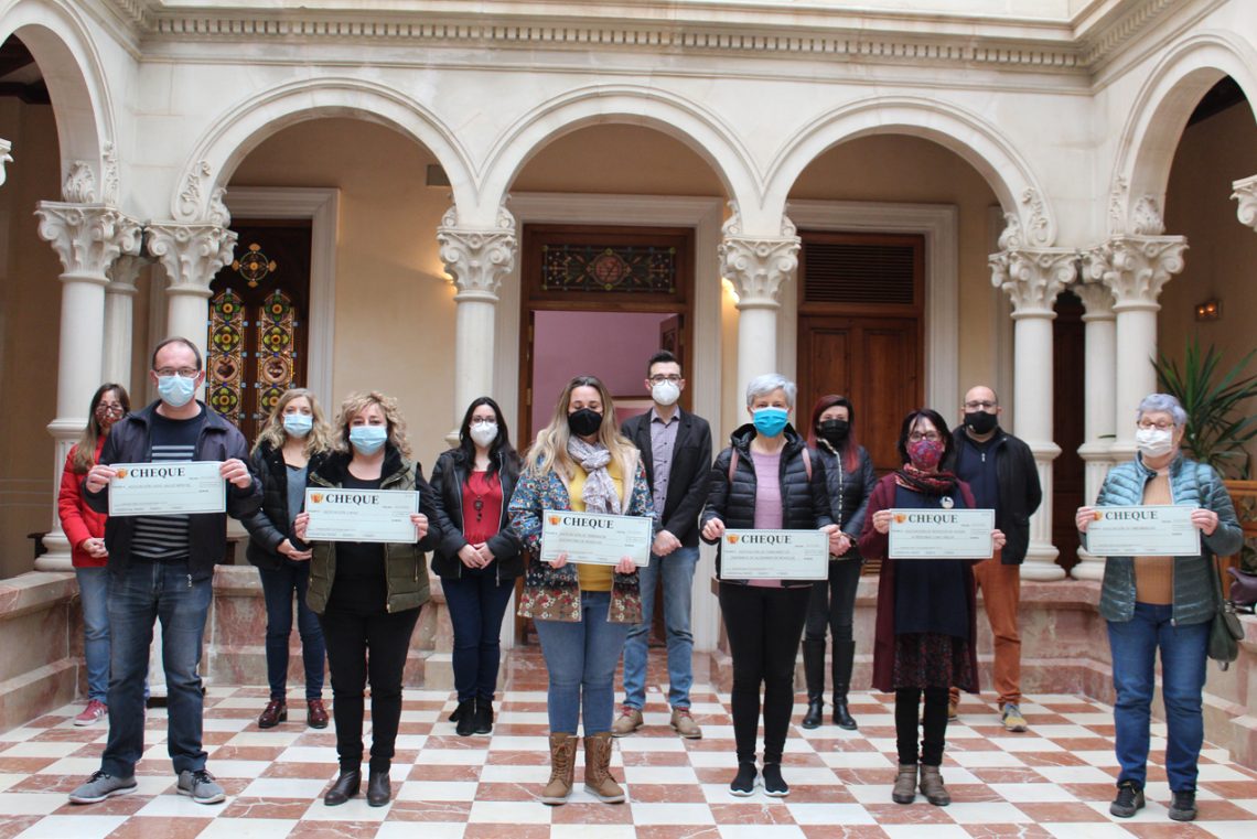 El Ayuntamiento de Novelda entrega casi 109.000€ en subvenciones a las asociaciones socionasitarias