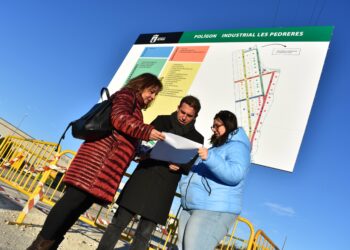 El Polígono Les Pedreres de Petrer mejora su señalización