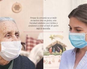 Cáritas propone esta Navidad «estar más cerca que nunca» de quienes más lo necesitan