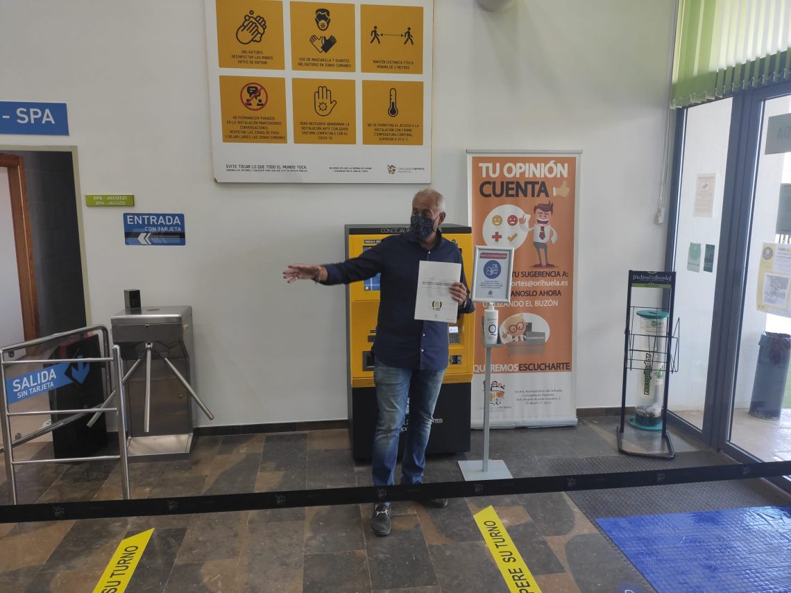 La Concejalía de Deportes elabora un protocolo de protección y prevención frente al COVID-19