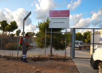 El Ayuntamiento de Orihuela intensifica la desinfección ante el COVID-19 en todo el municipio