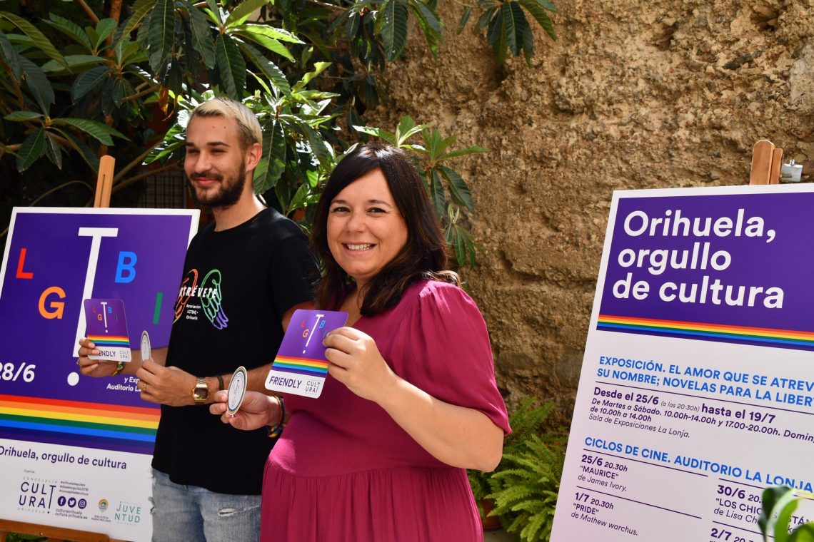 Cultura y Juventud reivindican el Orgullo en Orihuela con actividades organizadas junto a la asociación Atrévete
