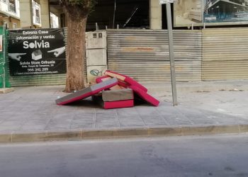 Limpieza Viaria y RSU retoma el servicio de recogida de enseres en Orihuela