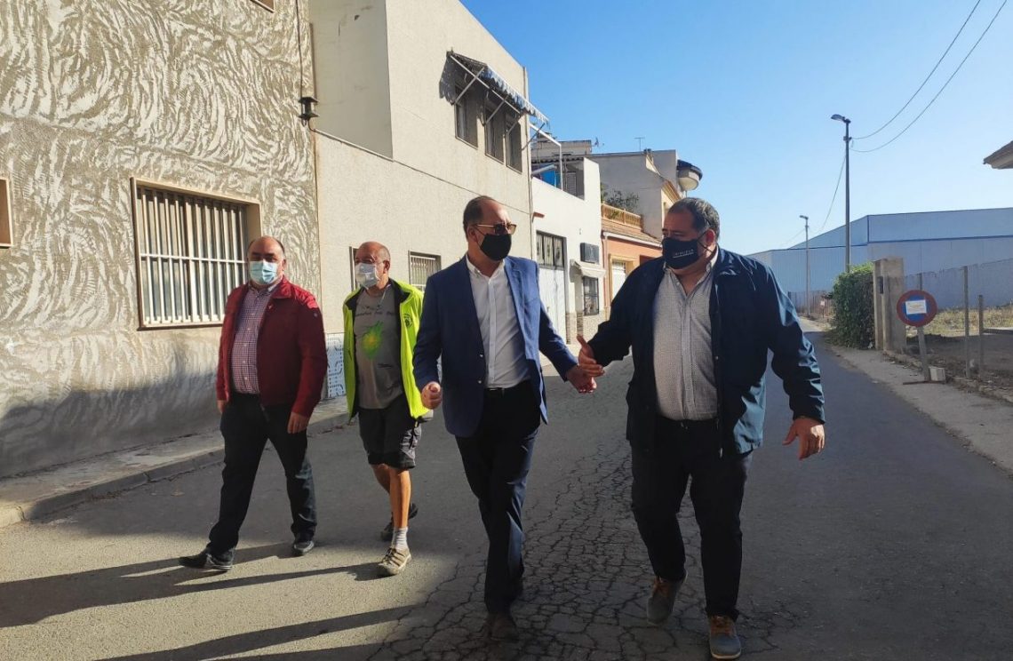 Orihuela inicia las obras de reurbanización en la pedanía de El Mudamiento