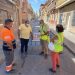 Renovación de las redes de agua potable y alcantarillado en las calles Capuchinos y Santiago