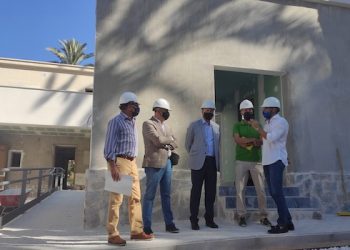 Las obras de rehabilitación, puesta en valor y conservación del Palmeral afrontan ya su recta final
