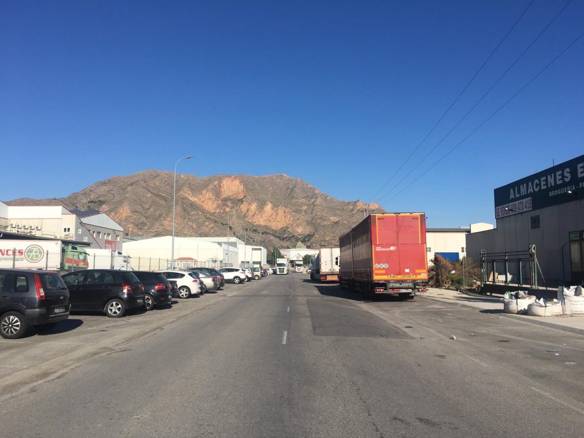 El Polígono Industrial Puente Alto de Orihuela sufre las consecuencias del estado de alarma