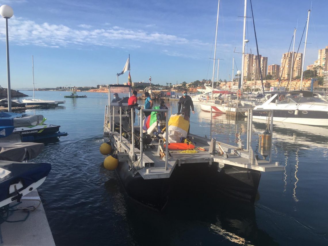 El Instituto de Ecología Litoral estudia la Posidonia de la costa oriolana