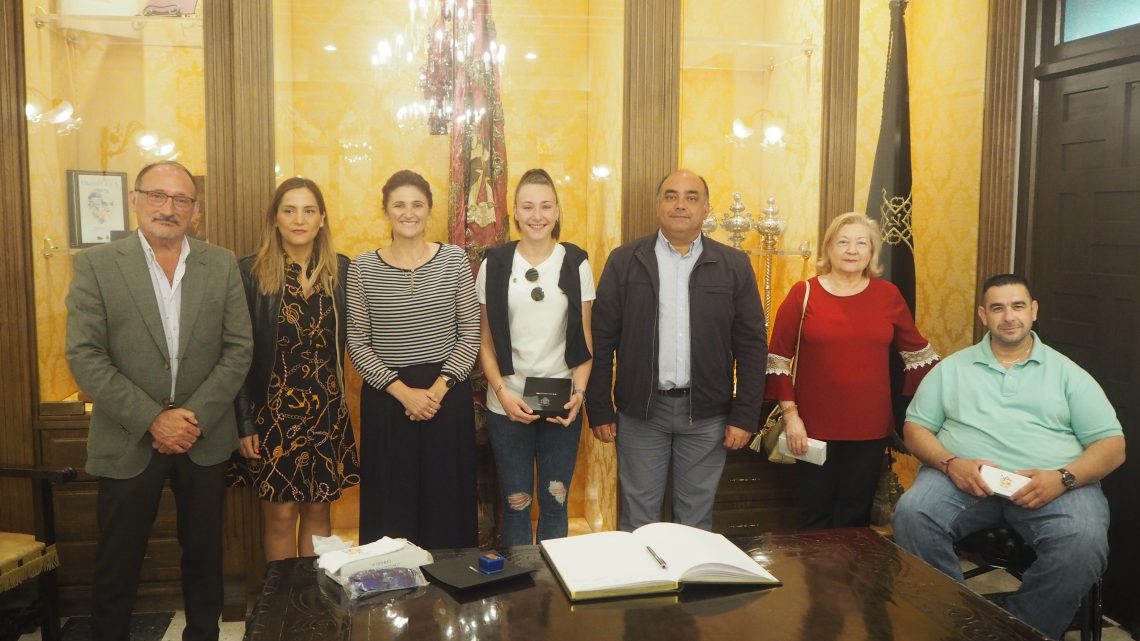 Recepción institucional a Claudia Terrés, campeona de la “Champions” femenina de fútbol sala